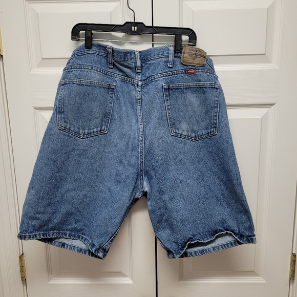Mens Wrangler Jean Shorts - Picture 6 of 6